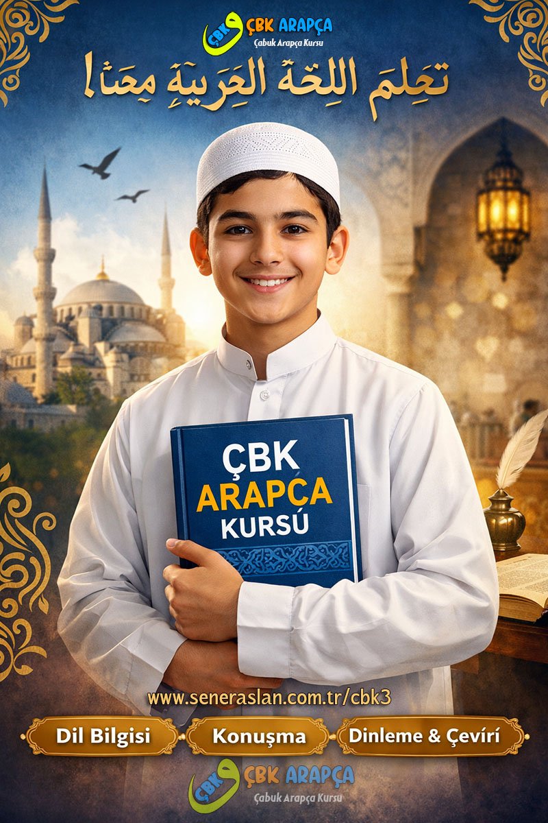 Online Arapca kursu